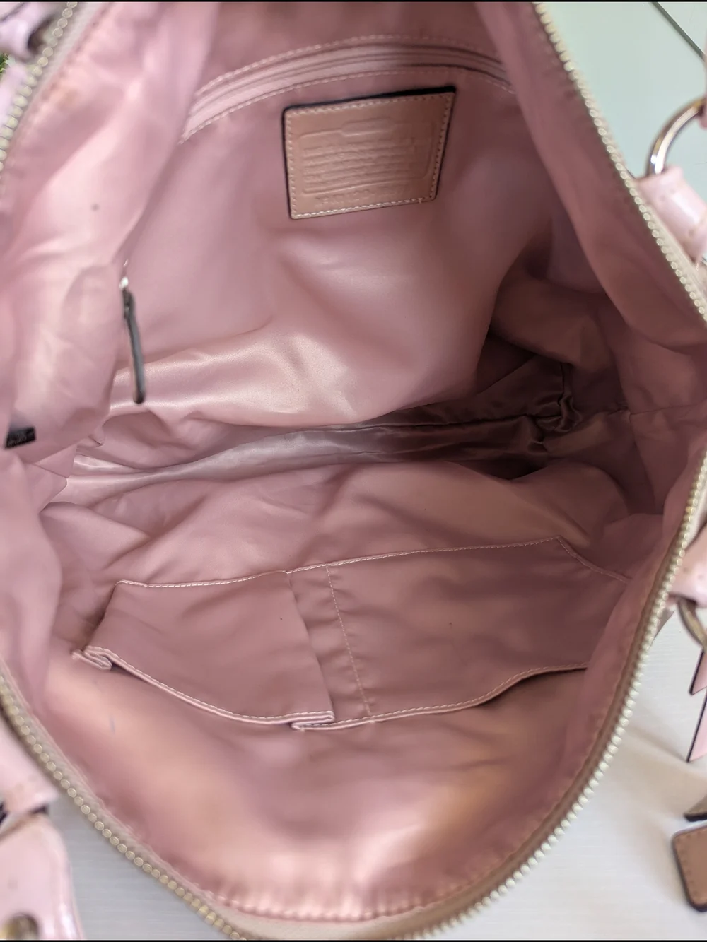 Coach poppy metallic